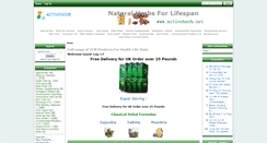 Desktop Screenshot of activeherb.net